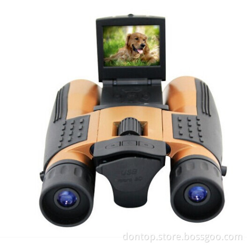 Gold Color 12X32 HD Digital Binocular